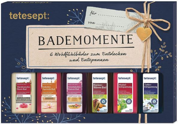 tetesept Bäder Bademomente Geschenkset (6 x 20 ml) ab 6,29€ (statt 8€)