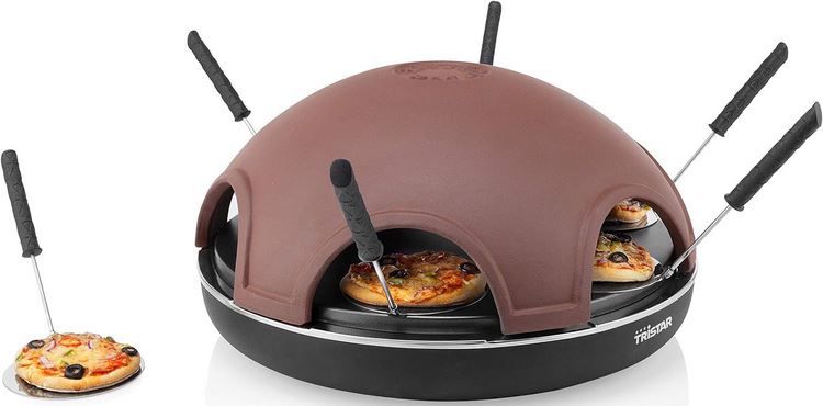 Tristar Pizza Festa 6 Pizzaofen mit Terracotta Kuppel für 89,99€ (statt 102€)