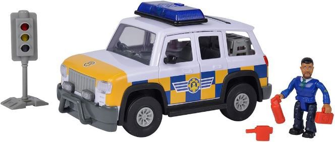 Simba Feuerwehrmann Sam Polizeiauto mit Licht & Sound für 14,67€ (statt 27€)