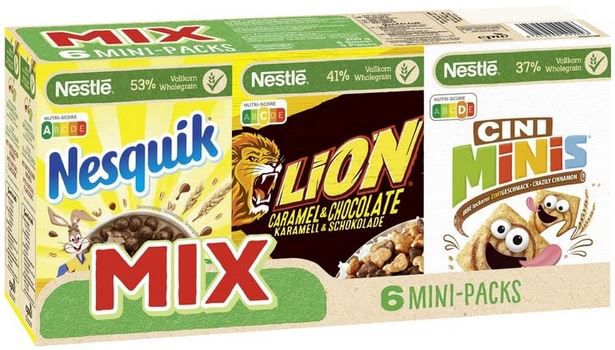 12er Pack Nestlé Mix Cerealien Mini Packs, je 200g ab 36,09€ (statt 42€)