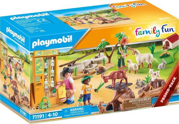 Playmobil Family Fun 71191 Erlebnis Streichelzoo für 11,99€ (statt 15€)