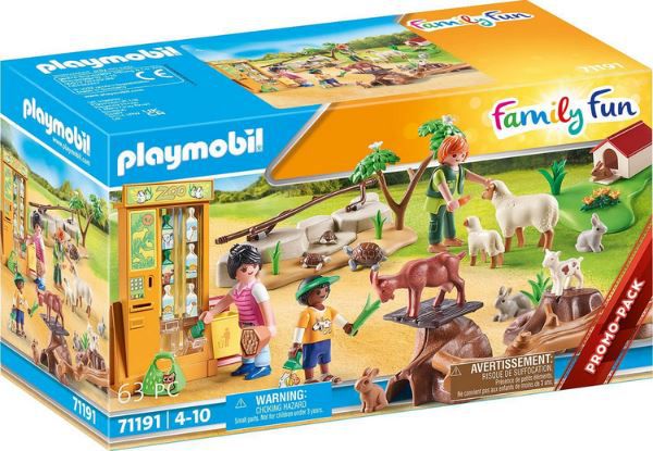 Playmobil Family Fun 71191 Erlebnis Streichelzoo für 11,99€ (statt 15€)