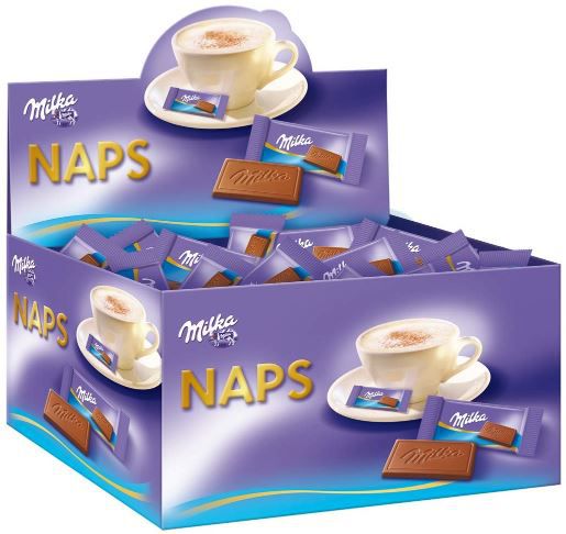 1,7 Kg Milka Naps Alpenmilch Mini Schokoladentäfelchen ab 22,49€ (statt 26€)