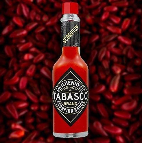 Tabasco Scorpion Sauce mit 23.000 33.000 Scoville, 60ml ab 5,40€ (statt 8€)