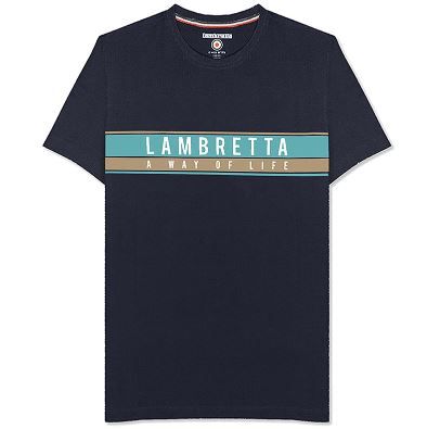 Lambretta Chest Stripe T Shirt für 10,25€ (statt 21€)