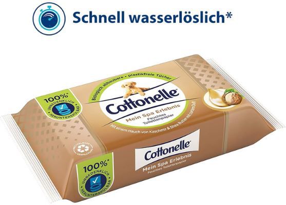 504x Cottonelle Mein Spa Erlebnis Feuchtes Toilettenpapier ab 14,98€ (statt 20€)