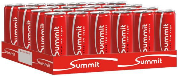 24er Pack Summit Cola, Kalorienarm, 250ml ab 14,26€ + Pfand (statt 26€)