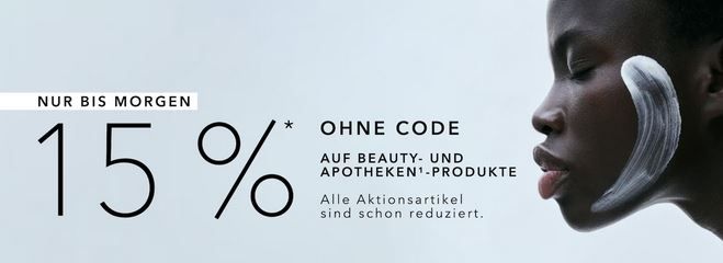 Douglas: 15% Rabatt auf Düfte, Beauty  & Apothekenprodukte   Nur dieses Wochenende!