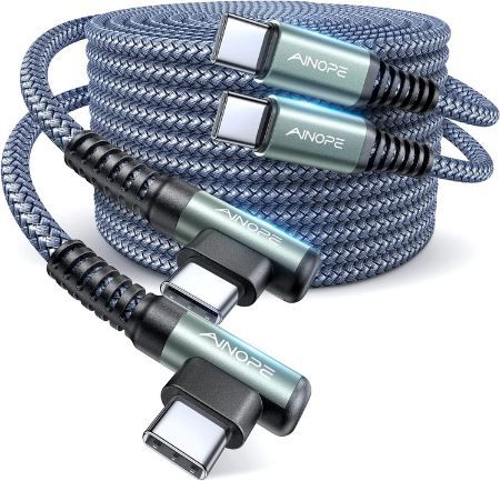 2x AINOPE USB C Kabel mit 2m & 60W für 6,49€ (statt 10€)
