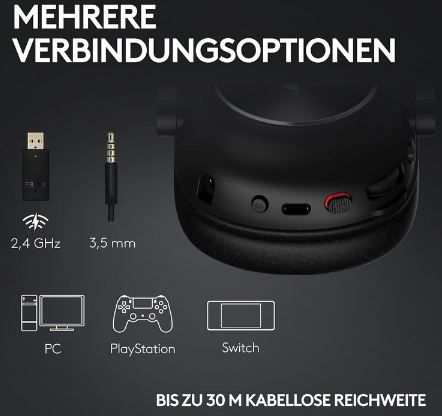Logitech G Pro X 2 Lightspeed Wireless Gaming Headset für 179,98€ (statt 222€)