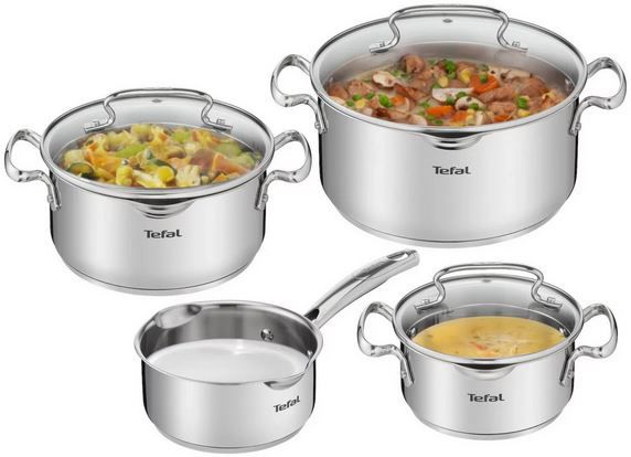 Tefal Duetto Topf Set, 7 tlg. ab 75€ (statt 96€)