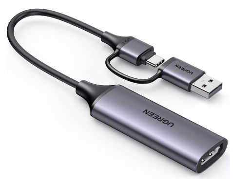 UGREEN Video Capture Card HDMI auf USB C/A für 19,49€ (statt 26€)