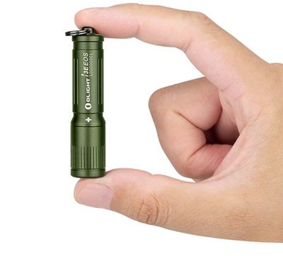 Für Neukunden: Olight i3E EOS OD Green Taschenlampe gratis & evtl. 5,95€ Versandkosten