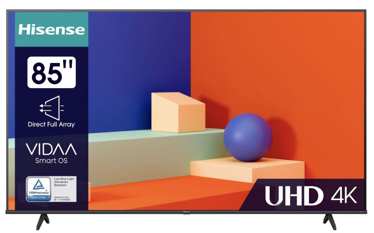 Hisense 85A6K   85 Zoll UHD HDR SmartTV für 973,52€ (statt 1.249€)