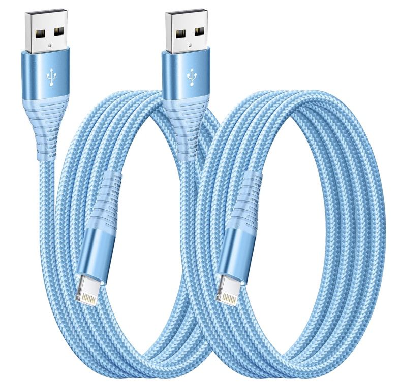 2x OCEEK Lightning Kabel mit 0,9m (MFi zertifiziert) für 2,39€ (statt 6€)