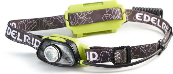 Edelrid Vegalite   leis­tungs­star­ke Stirnlampe für 29,82€ (statt 39€)