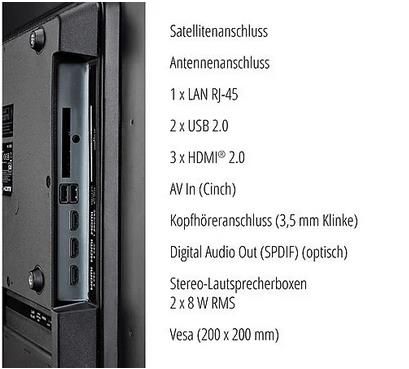 Medion Life X14315 LCD Smart TV mit 43 Zoll für 229,95€ (statt 270€)