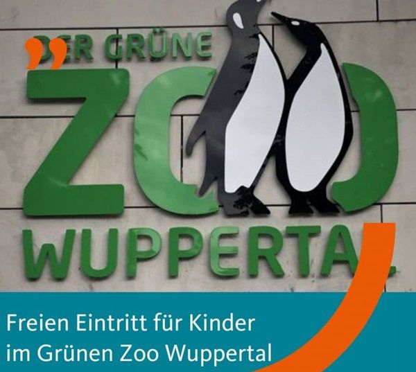 Grüner Zoo Wuppertal: Ab sofort kostenloser Eintritt für Kinder bis einschl. 14 Jahre
