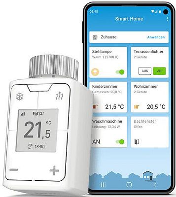 AVM FRITZ! DECT 302 Funkthermostat im 3er Pack für 132€ (statt 161€)