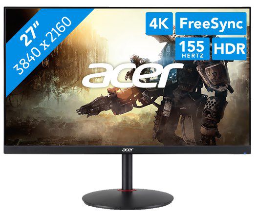 Acer Nitro XV272KLV   27 Zoll UHD Monitor mit 155Hz für 415€ (statt 589€)