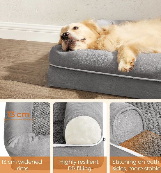 Feandrea orthopädisches Hundebett (106 x 80 x 20) für 42,99€ (statt 67€)