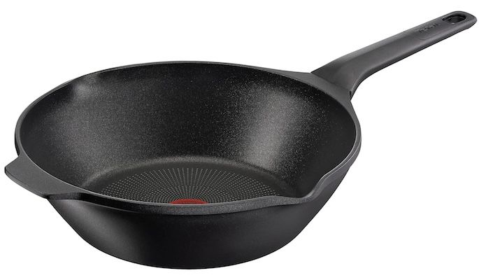 Tefal Robusto Aluguss Wokpfanne mit 28cm für 39,99€ (statt 46€)