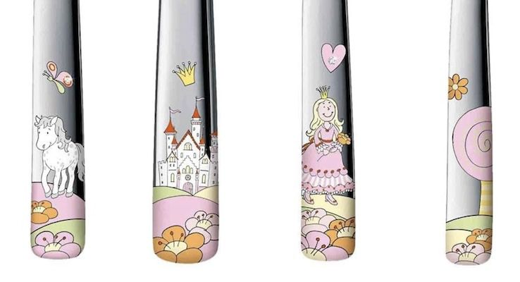 WMF Prinzessin Anneli 4 tlg. Kinderbesteck Set für 24,99€ (statt 30€)