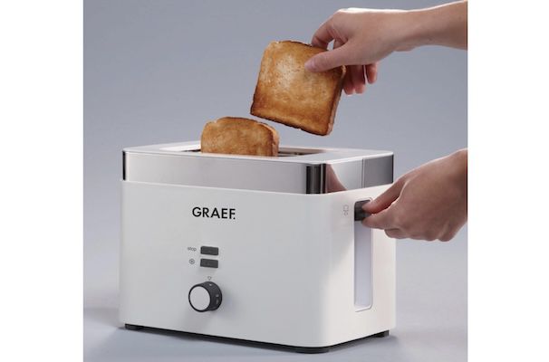 Graef TO 61   Toaster mit Bröt­chen­auf­satz für 44,12€ (statt 49€)