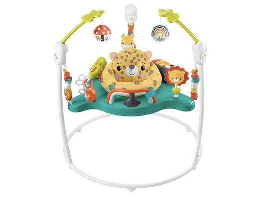 FISHER PRICE Hüpf Leopard Jumperoo Spielcenter für 56,99€ (statt 86€)