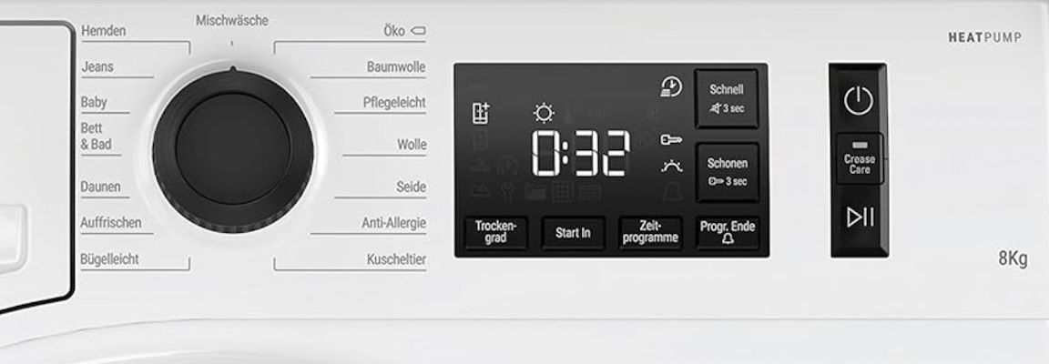 Bauknecht T Soft M11 82 N Wärmepumpentrockner für 382,08€ (statt 500€)