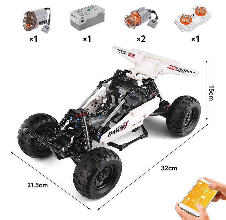 MOULD KING MOC 18001 Off Road App Buggy für 38€ (statt 59€)