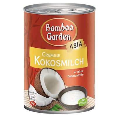 400 ml Bamboo Garden Kokosmilch für 1,27€ (statt 2,49€)