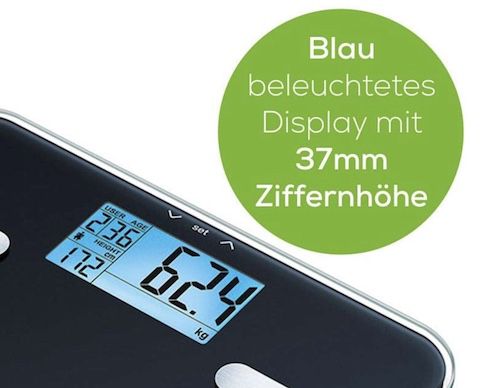 Beurer BF 185 Diagnosewaage für 21,62€ (statt 30€)