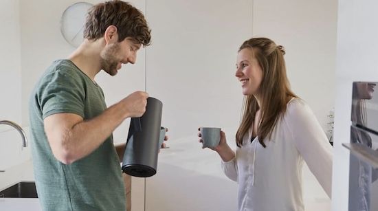 Emsa Motiva Quick Press Isolierkanne (1 L) für 13,99€ (statt 20€)