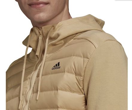 adidas Varilite Hybrid Hooded Full Zip Jacke für 44,98€ (statt 56€)