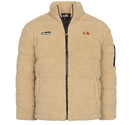 ellesse Hanson Winterjacke in Teddyfell-Optik für 36,94€ (statt 73€) – nur S + M