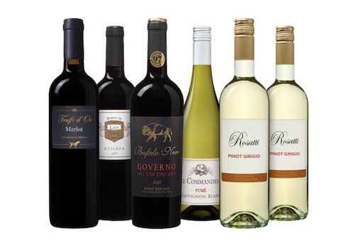 6 Flaschen Weinpaket Best Buy für 24,99€ (statt 50€)