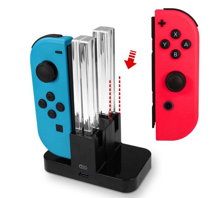 Eaxus Switch Joy Con Controller Ladestation für 12,49€ (statt 18€)