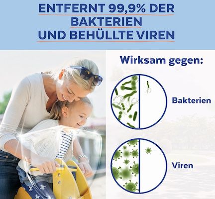 120er Pack Sagrotan 2in1 Desinfektionstücher für 10,74€ (statt 14€)