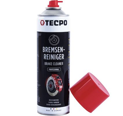 12x TECPO Brem­sen­rei­ni­ger Uni­ver­salrei­ni­ger je 500 ml für 23,31€ (statt 29€)