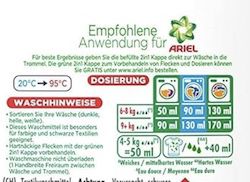 Ariel Flüssigwaschmittel Color+ mit Farbschutz (80 WL) für 14,40€ (statt 17€)