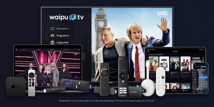waipu.tv Perfect Plus (bis 4 Geräte) für 9,99€ mtl. (statt 12,99€) – über 246 Sender in HD