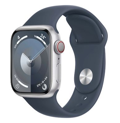 Apple Watch Series 9 GPS 41mm Aluminium für 375,47€ (statt 399€)