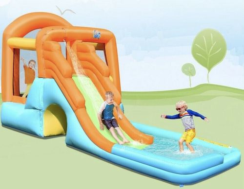 Costway Wasserpark Spielpool mit Rutsche für 135,99€ (statt 199€)