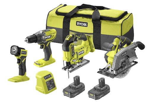 Ryobi ONE+ Akku Combo Set RCK184D 220S + Akku Set für 206,98€ (statt 291€)