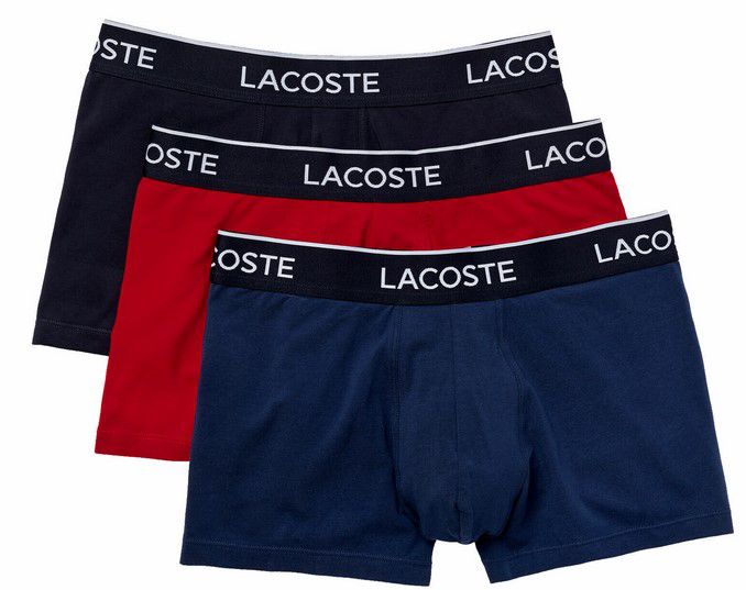 3er Pack LACOSTE Anse Herren Cotton Boxershorts für 29,99€ (statt 34€)