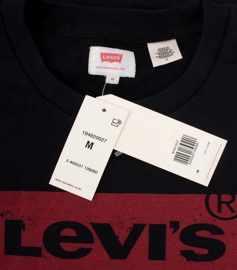 Levis Crewneck Herren Sweatshirt Logo print für 29,90€ (statt 40€)