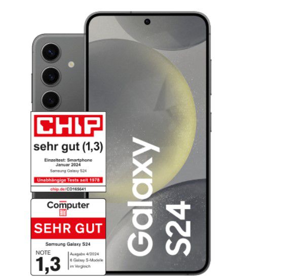 Samsung S24 5G (128GB) für 129€ + Vodafone 20GB 5G für 29,99€ mtl. + 200€ Bonus