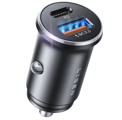 LISEN 48W PD & QC 3.0 USB-C Zigarettenanzünder Adapter für 3,99€ (statt 10€)
