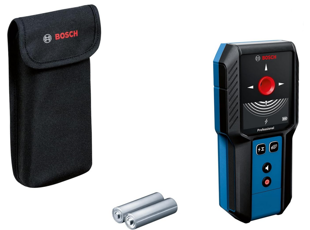 ⚒️Bosch Pro GMS 120 27 Ortungsgerät mit Zubehör für 76,49€ (statt 87€)